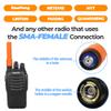 Vineyuan 2 Pack Dual Band VHF/UHF Antenna SMA-Female for Baofeng UV-5R view 3