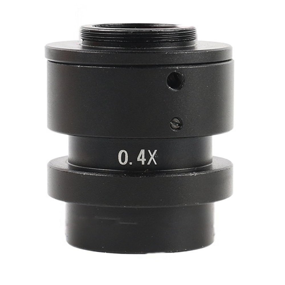 Joebo Microscope Kit 0.4X 1X Industry Monocular Lens Adapter for CCD Video Microscope Camera 200X/500X Lens Microscope Lens Adapters (Color : 0.4X)