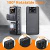 Hoestr 59GB Body Camera, 3000mAh Body Cam with IR Night Vision, 1296P Camcorder Ideal for Civilians Hikers Cyclists view 4