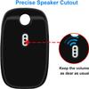 Protection Case for Tile Pro 2022 Tracker,4Pack Silicone Soft Cover Bluetooth Tracker with Keychain,Keys Finder & Item Locator Scratch Resistant Sleeve Skin Keys,Bags (Black+red) view 3