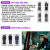 2 Pcs 18cm/7 inch 800-900MHz Antenna for MOTOR0LA GP900 MTX8000 MTX8250LS MTX950 XTS2500 HT1000 HT2000 MT2000 LTS2000 Two Way Radios Walkie Talkie Accessories view 4