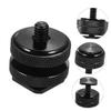 Veemoon 4 Pcs Camera Conversion Screw DSLR Camera Rig Supply Hot Shoe Flash Stand Hot Shoe Mount Tripod Screw Adapter for DSLR Flash Adapter Mount Tripod view 4