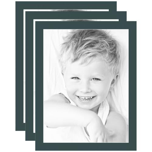 18x24 Forest Shadow/Evergreen Custom Mat for Picture Frame with 14x20 Opening Size (Mat Only, Frame NOT Included) - 3 Pack