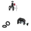 CAMVATE Super Clamp Articulated Mini Ball Head + Universal C-Clamp + 5/8"-27 Dual Lock Nuts view 1