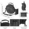 AZURAOKEY EVA Case for Harman Kardon Onyx Studio 8/7 Speakers, Waterproof Shoulder/Crossbody/Handbag Protective Travel Case with Shoulder Strap & Cable Bag for HK Onyx Studio 8/7 Wireless Speaker view 2