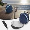 AZURAOKEY EVA Case for Harman Kardon Onyx Studio 8/7 Speakers, Waterproof Shoulder/Crossbody/Handbag Protective Travel Case with Shoulder Strap & Cable Bag for HK Onyx Studio 8/7 Wireless Speaker view 4
