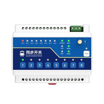 433MHz SX1262 Lora 8 Way Switch Input Output E860-DTU(8080-400SL) A RS485Long Distance 10km Industrial Grade AC 85265V