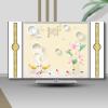 ABANO Universal Indoor LCD TV Dust Cover, 32-85in Stretchable TV Screen Protector for Curved Table Hanging LED Dustproof Slipcover Bedroom Living Room Decoration TV Set Cover view 1