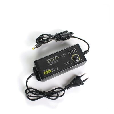 ZCERA AC DC Transformers 5V 12V 24V 36V 2A 5V Charger Power Supply Adapter 220V to 3V 5V 12V 24V Led Power Supply Adjustable (Color : 3V - 36V 60W, Size : US)