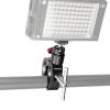 CAMVATE Super Clamp Articulated Mini Ball Head + 1/4"-20 Slotted Screw + Light Stand Mount view 4