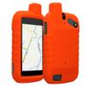 kwmobile Case Compatible with Garmin Montana 700i /750i - GPS Handset Navigation System Soft Silicone Skin Protective Cover - Orange view 1