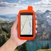 kwmobile Case Compatible with Garmin Montana 700i /750i - GPS Handset Navigation System Soft Silicone Skin Protective Cover - Orange view 2