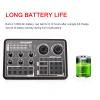 HUIOP Sound Card, Mixing Sound Card,SK600 Multi-Function Digital Audio Mixer External Sound Card with BT Connection for Computer Smartphone Singing Recording Live Broadcast Gaming view 3