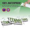2pcs Tennis Stickers Sport Decals Tennis is My Favorite Season Vinyl Stickers, Weather-Resistant Sticker for Water Bottles Laptop Window Car 2pcs Size 3" view 4