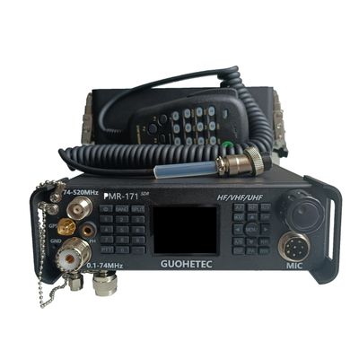 DirectNine Basics PMR-171 GUOHETEC PMR171 100KHz-2GHz 20W All-Band All-Frequency SDR Radio Ultra-Portable Transceiver VHF UHF HF CW FM AM SSB DMR