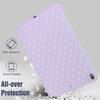 AKABEILA Compatible with Apple iPad Air 3 10.5 Tablet Case, Soft Lightweight Protective Cover with TPU Slim Soft Back for Woman Purple view 3