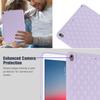 AKABEILA Compatible with Apple iPad Air 3 10.5 Tablet Case, Soft Lightweight Protective Cover with TPU Slim Soft Back for Woman Purple view 4