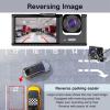 [YN.SELECTION] Dash Cam Front/Interior and Rear,170+130+120 Wide Angle,32G TF Card,1080P HD Dash Camera for Cars,with Night Vision,24H Parking Monitor,Loop Recording,WDR,Gravity Sensing view 3