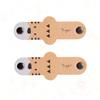 Homoyoyo 2pcs Leather Buckle Data Cable Organizer Earphones Manager USB Cord Holder Cable Clips Cord Holder for Clutter view 3