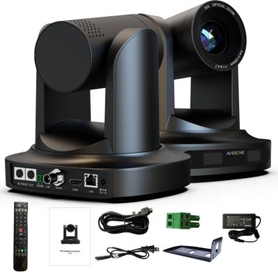 AVIDEONE PTZ Camera 30x Optical Zoom with HDMI PoE 3G-SDI IP Live Streaming HDMI PTZ Camera for Church Worship Education Events
