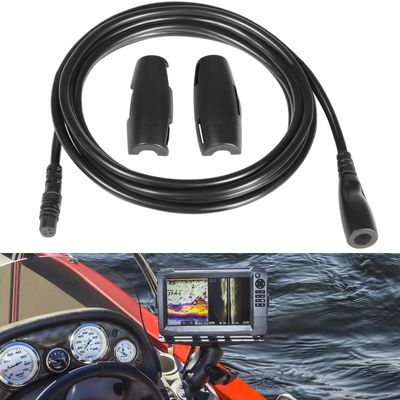 sevencow 010-11617-10 for Garmin Transducer Extension Cable 10ft for Garmin Echo Series, 4-Pin Extension Cable