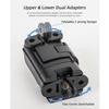 Expansion Adapter Foldable Dual Hook Adapter Mount Holder Compatible for DJI Osmo Pocket 3 Accessories view 2