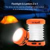 THORFIRE Collapsible LED Camping Lantern Rechargeable, Portable Hand Crank Lantern Flashlight with 4 Light Modes for Power Outage, Hiking, Emergency, Fishing (4 Pack) view 2