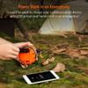 THORFIRE Collapsible LED Camping Lantern Rechargeable, Portable Hand Crank Lantern Flashlight with 4 Light Modes for Power Outage, Hiking, Emergency, Fishing (4 Pack) view 4