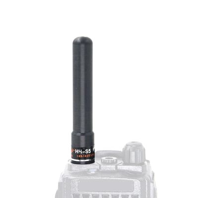 2 Pcs HH-S518+ SMA-Female UV Dual Band Antenna, Suitable for Bao-feng UV-5R UV82 GT-3 UV-82 BF-888S PUXING PX-666 PX-777 WOUXUN KG-669 KG-699E KG-UVD1P Radios