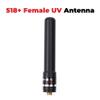 2 Pcs HH-S518+ SMA-Female UV Dual Band Antenna, Suitable for Bao-feng UV-5R UV82 GT-3 UV-82 BF-888S PUXING PX-666 PX-777 WOUXUN KG-669 KG-699E KG-UVD1P Radios view 2