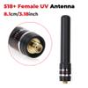 2 Pcs HH-S518+ SMA-Female UV Dual Band Antenna, Suitable for Bao-feng UV-5R UV82 GT-3 UV-82 BF-888S PUXING PX-666 PX-777 WOUXUN KG-669 KG-699E KG-UVD1P Radios view 3