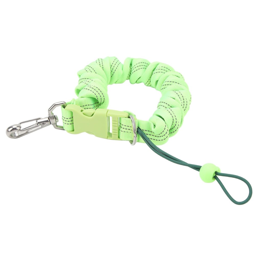 Ddewing Diving Camera Lanyard Diving Lost Rope Anti Lost Rope Camera Hook Spring Rope SLR Hook Buckle Lanyard Stainless Steel Wire Safety Rope for Underwater Diving (Green)