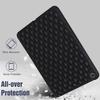 AKABEILA Compatible with Apple iPad 10.2 2019/2020/2021 10.2 inch Tablet Case, Soft Lightweight Protective Cover with TPU Slim Soft Back for Woman Black view 3