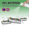 2pcs Disability Stickers Disabilities Decals Disability is Not A Bad Word Vinyl Stickers, Weather-Resistant Sticker for Water Bottles Laptop Window Car 2pcs Size 3" view 4