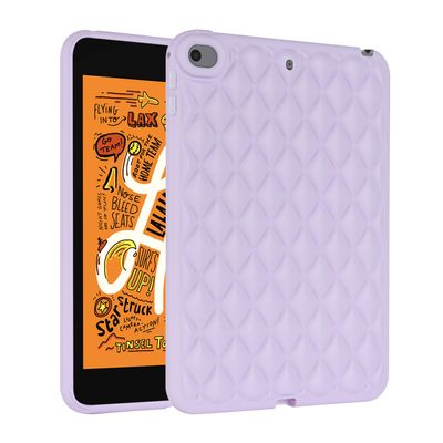 AKABEILA Compatible with Apple iPad Air 2/iPad 5 9.7 2017/iPad 6 9.7 2018 9.7 inch Tablet Case, Soft Lightweight Protective Cover with TPU Slim Soft Back for Woman Purple