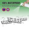 2pcs Motivational Stickers Inspirational Decals I Didn't Come This Far Just to Come This Far Vinyl Stickers, Weather-Resistant Sticker for Water Bottles Laptop Window Car 2pcs Size 5" view 4