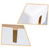 Homoyoyo Cable Organizer Box with Bamboo Lid Durable Cable Management for Power Strips Chargers and Cords Stylish Storage for Use view 4