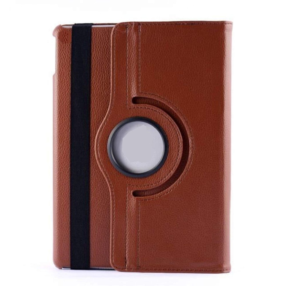 360 Rotating Leather Cover Case Stand Wallet Flip Folio for Kindle Paperwhite 6.8" / Fire HD8 Sprint Slate 8 7'' - 8'' / Amazon Fire 7 HD 8 & Plus (Brown)