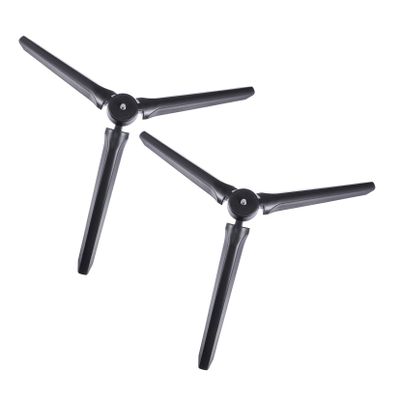2pcs Camera Tripod with Screw Desktop Stand for Streaming Photography and Recording Compatible with Cameras and Phones