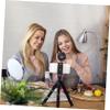 2pcs Camera Tripod with Screw Desktop Stand for Streaming Photography and Recording Compatible with Cameras and Phones view 2