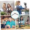 2pcs Camera Tripod with Screw Desktop Stand for Streaming Photography and Recording Compatible with Cameras and Phones view 3