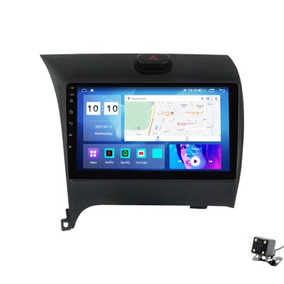 ADMLZQQ Car Stereo 9" Android 12 Double Din Bluetooth Autoradio for KIA Cerato 2013-2017,Touchscreen Radio with GPS Car-Play Bluetooth SWC Backup Camera Mirror Link 5G WiFi AM/FM,M200s