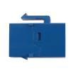 10Pcs RJ45 Connector Compatible With Keystone Jack Cat6 Extension Coupler Ethernet Network LAN Cat 6 Coupler Jacks Extend Adapter,Blue view 3