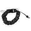 Ddewing Diving Camera Lanyard Diving Lost Rope Anti Lost Rope Camera Hook Spring Rope SLR Hook Buckle Lanyard Stainless Steel Wire Safety Rope for Underwater Diving (Black) view 1