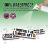 2pcs Firefighter Stickers Firemen Decals Where The Hose at Vinyl Stickers, Weather-Resistant Sticker for Water Bottles Laptop Window Car 2pcs Size 3" view 4
