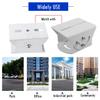 GledeYeTec 2-Set CCTV Security Camera Universal Pole Mounting Mount Bracket Adapter,Duckbill 2D Joint Connector Video Surveillance Camera Mounts for PTZ Dome Surveillance Cameras view 4