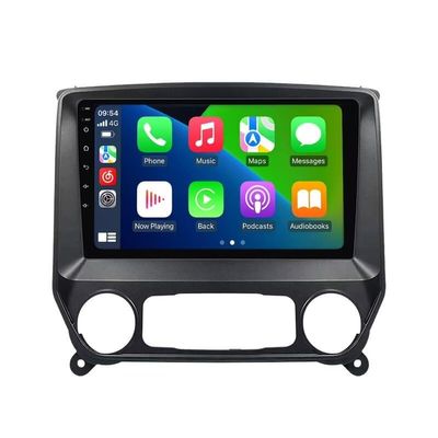 Stereo Radio for Chevrolet Silverado/GMC Sierra 2014-2018, Biorunn 10.1 Inch GPS Wireless Wired Car-Play Android Auto IPS Touch Screen Navi WiFi FM RDS Head Unit 2GB RAM 32GB ROM