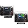 Stereo Radio for Chevrolet Silverado/GMC Sierra 2014-2018, Biorunn 10.1 Inch GPS Wireless Wired Car-Play Android Auto IPS Touch Screen Navi WiFi FM RDS Head Unit 2GB RAM 32GB ROM view 2