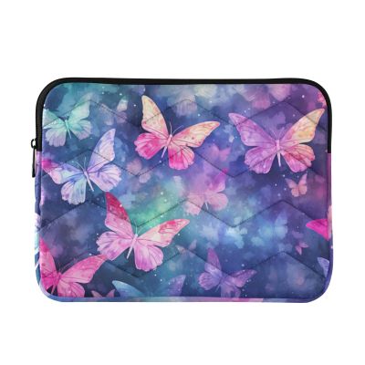 ALAZA Butterfly Colorful Laptop Sleeve Case 13, 13.3, 14 inch, Computer Cases for Pad Tablet, Waterproof Briefcase Bag