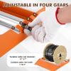 Cable Dispenser Portable Multi Purpose Wire Reel Holder - 1100lb Heavy Duty Capacity for 12"-27" Diameter Reels | Cable Roller Stand view 2